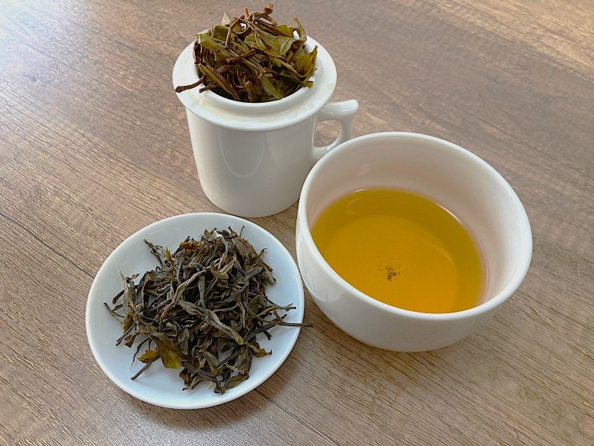 普洱生茶　発酵？